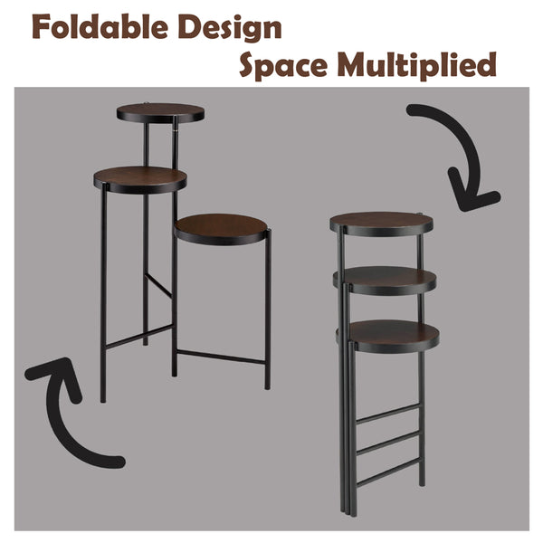 ACME Namid Black Plant Stand Model 97799