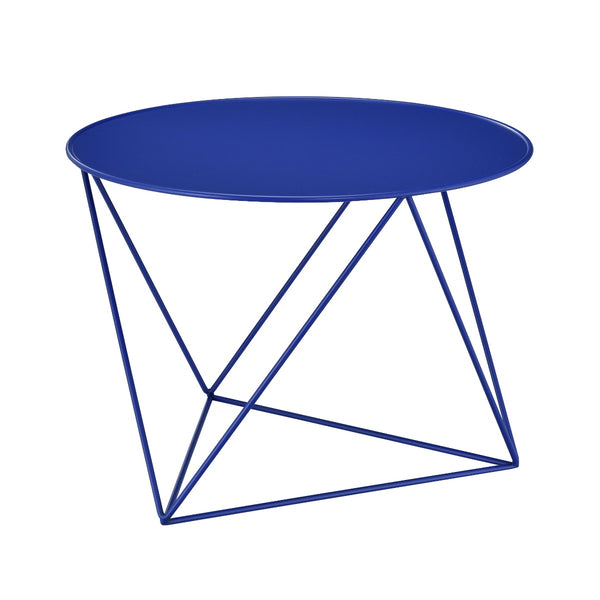 ACME Epidia Blue Accent Table Model 97840
