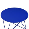 ACME Epidia Blue Accent Table Model 97840