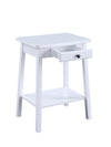 ACME Kaife White Accent Table Model 97859
