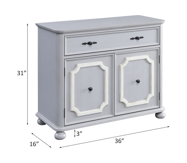 ACME Enyin Gray Cabinet Model 97861