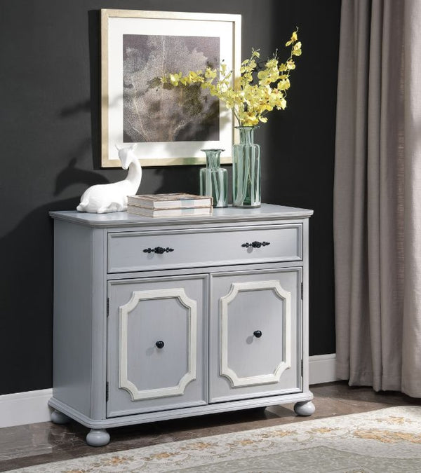 ACME Enyin Gray Cabinet Model 97861