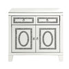 ACME Noralie Mirrored & Faux Diamonds Cabinet Model 97952