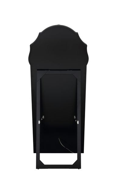 ACME Noralie Mirrored & Faux Diamonds Floor Mirror Model 97983