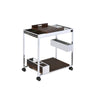 ACME Lisses Chrome Serving Cart Model 98420