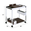ACME Lisses Chrome Serving Cart Model 98420