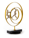 Sz0240 Modern Bronze Acrobats Rings Sculpture Model VGTHSZ0240-BRZ