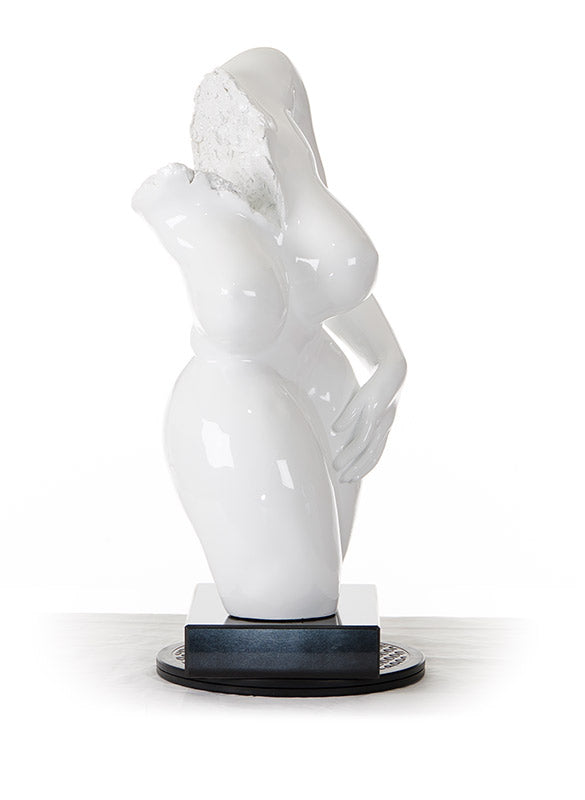 Sz0308 Modern White Feminine Sculpture Model VGTHSZ0308-WHT