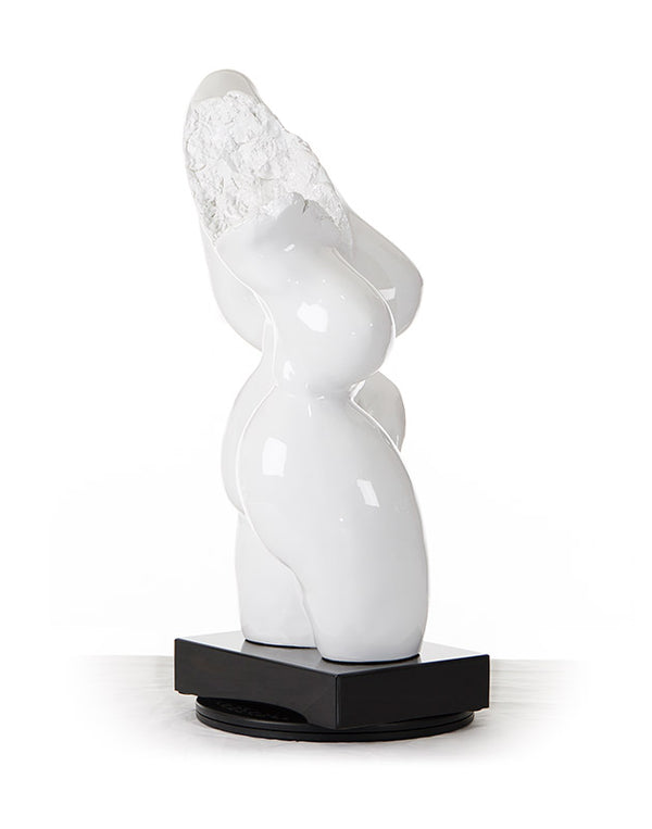 Sz0308 Modern White Feminine Sculpture Model VGTHSZ0308-WHT