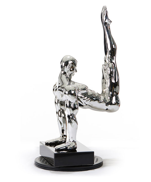 Sz0173 Modern Silver Gymnast B Sculpture Model VGTHSZ0173-SLV