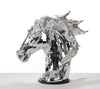 Sz0002 Modern Silver Horse Head Sculpture Model VGTHSZ0002-SLV
