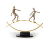 Sz0241 Modern Bronze Acrobats Tightrope Sculpture Model VGTHSZ0241-BRZ
