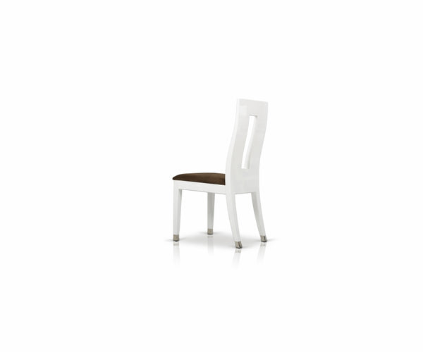 Thor Modern White Glossy Dining Side Chair Model VGGU903CH-WHT