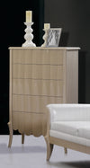 Waterfall Transitional Beige 5 Drawer Chest Model VGSLE-WATERFALL-CHEST