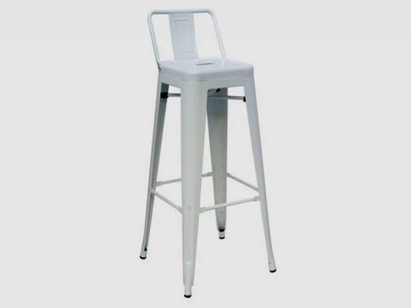 Dink Modern White Metal Counter Stool (Set Of 2) Model VGCBT5825-WHT