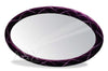 Palace Armani Xavira Purple Fabric Oval Mirror Model VGUNAW428-140