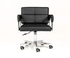 Craig Modern Black Bonded Leather Office Chair