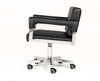 Craig Modern Black Bonded Leather Office Chair