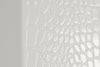 A&X Regal Modern White Crocodile Floor Mirror Model VGUNAK421-WHT