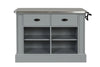 ACME Urrur Gray Kitchen Island Model AC00187