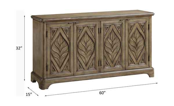 ACME Orana Oak Console Table Model AC00198