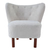 ACME Zusud White Teddy Sherpa Accent Chair Model AC00228