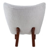 ACME Zusud White Teddy Sherpa Accent Chair Model AC00228