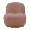 ACME Yedaid Pink Teddy Sherpa Accent Chair with Swivel Model AC00232