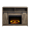 ACME Tobias Rustic Oak Fireplace (Include 91617FIR) Model AC00274