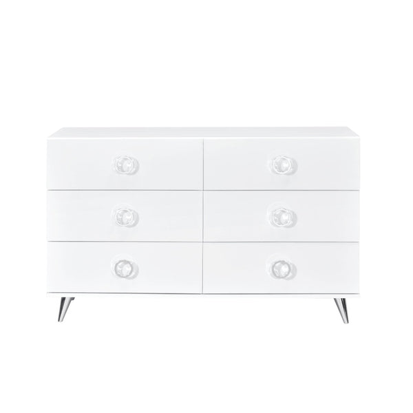 ACME Perse White Dresser Model AC00549