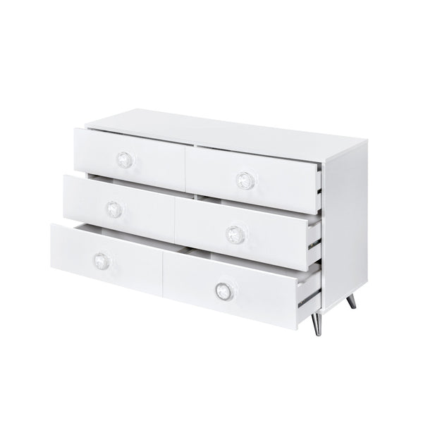 ACME Perse White Dresser Model AC00549