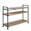 ACME Brantley Oak & Sandy Black Bookshelf Model AC00756