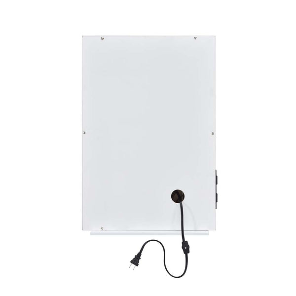 ACME Asa White Accent Mirror Model AC00760