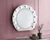 ACME Farai Mirrored & Faux Crystal Diamonds Accent Mirror Model AC00763