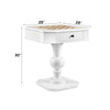 ACME Galini White Game Table Model AC00862