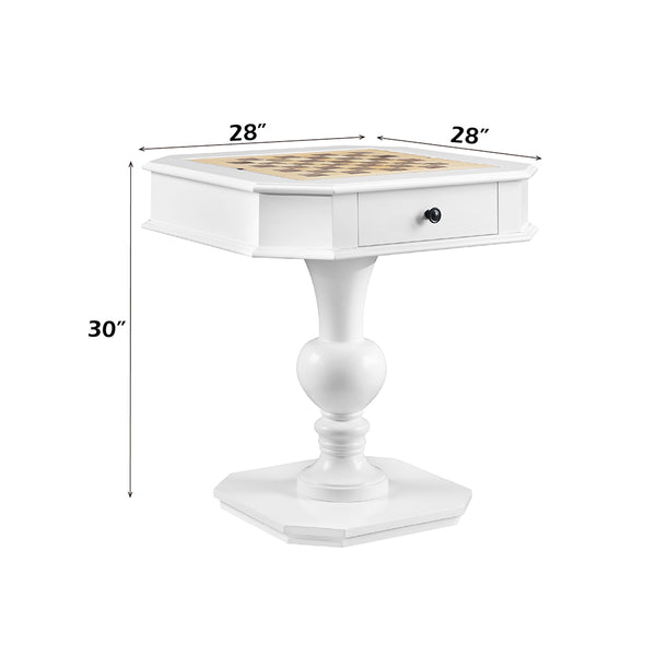 ACME Galini White Game Table Model AC00862