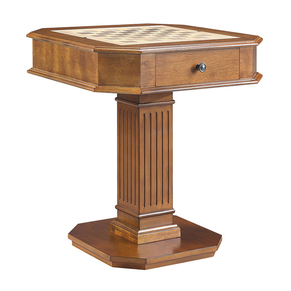 ACME Galini Walnut Game Table Model AC00863