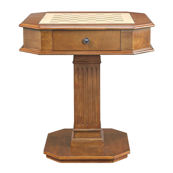 ACME Galini Walnut Game Table Model AC00863