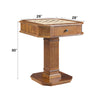 ACME Galini Walnut Game Table Model AC00863