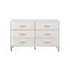 ACME Myles White Champagne & Gold Dresser Model AC00960
