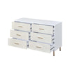 ACME Myles White Champagne & Gold Dresser Model AC00960