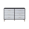 ACME Myles Black Silver & Gold Dresser Model AC00961