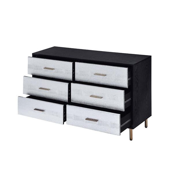ACME Myles Black Silver & Gold Dresser Model AC00961