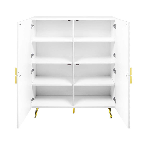 ACME Gaines White High Gloss Cabinet Model AC01031