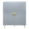 ACME Gaines Gray High Gloss Cabinet Model AC01032