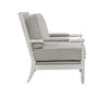 ACME Saraid Gray Linen & Light Oak Accent Chair Model AC01164