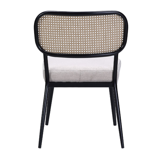 ACME Colson Black 3 Pcs Table & Chairs Set Model AC01169