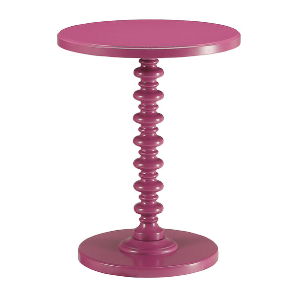 ACME Acton Purple Accent Table Model AC01196