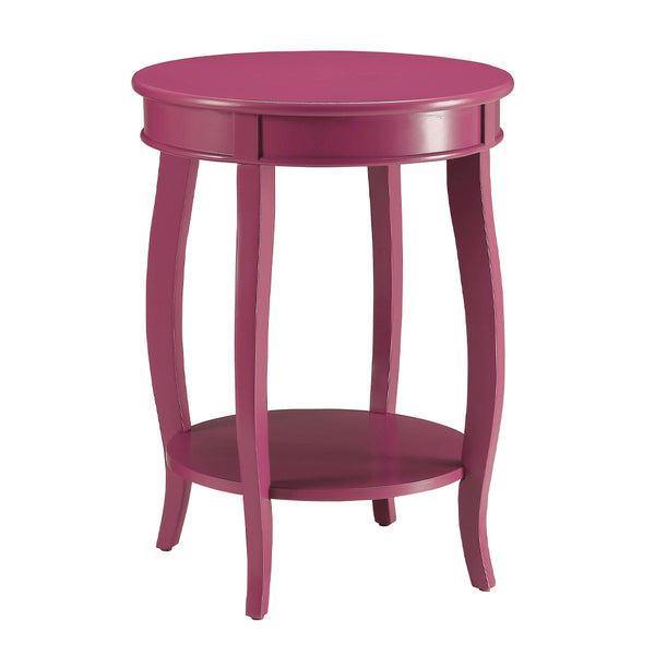 ACME Aberta Purple Accent Table Model AC01228