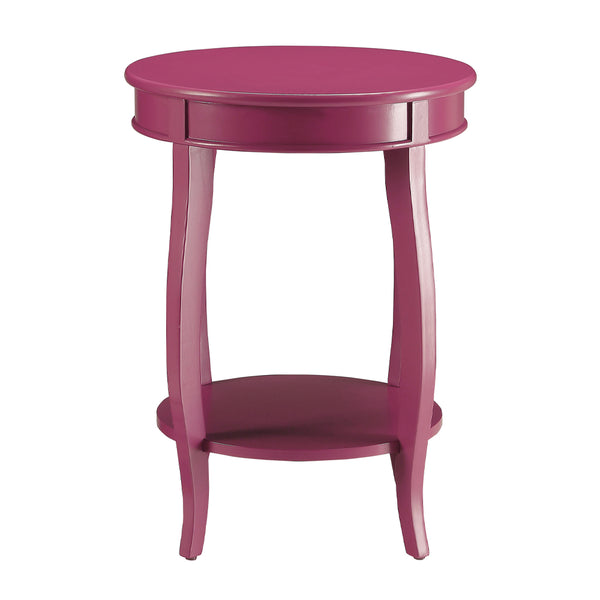 ACME Aberta Purple Accent Table Model AC01228